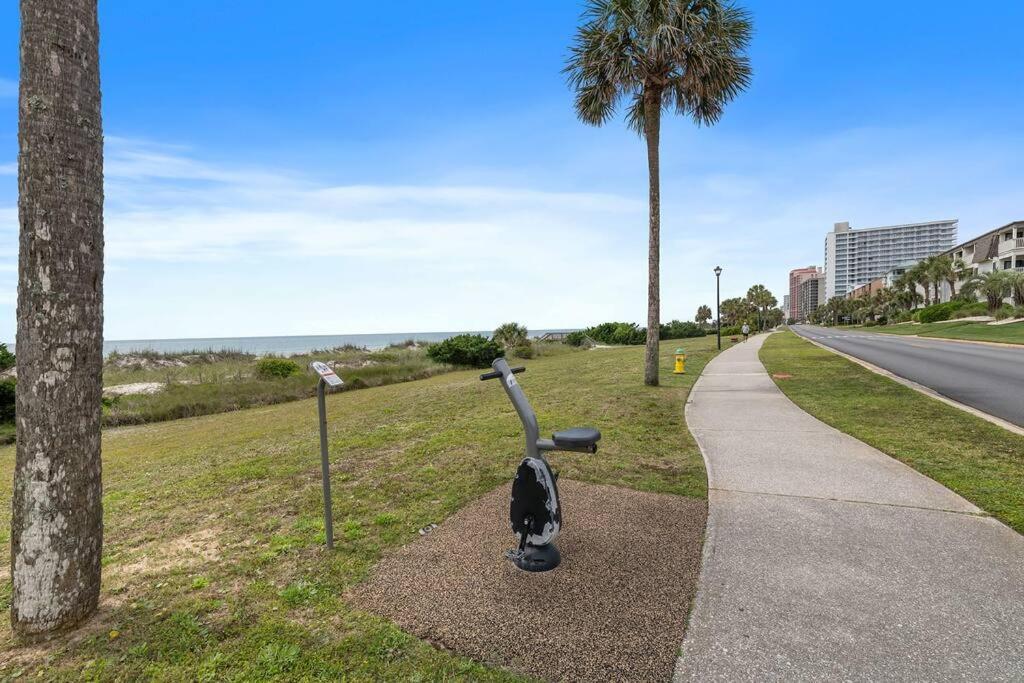 Cabana Palms - Oceanfront Renovated King Bed Sauna Myrtle Beach Exteriör bild