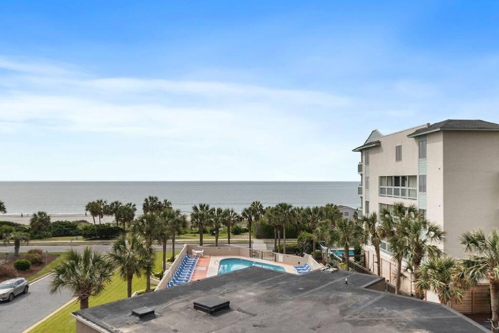 Cabana Palms - Oceanfront Renovated King Bed Sauna Myrtle Beach Exteriör bild