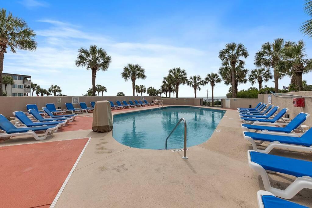 Cabana Palms - Oceanfront Renovated King Bed Sauna Myrtle Beach Exteriör bild