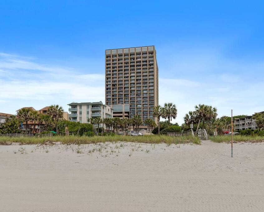 Cabana Palms - Oceanfront Renovated King Bed Sauna Myrtle Beach Exteriör bild