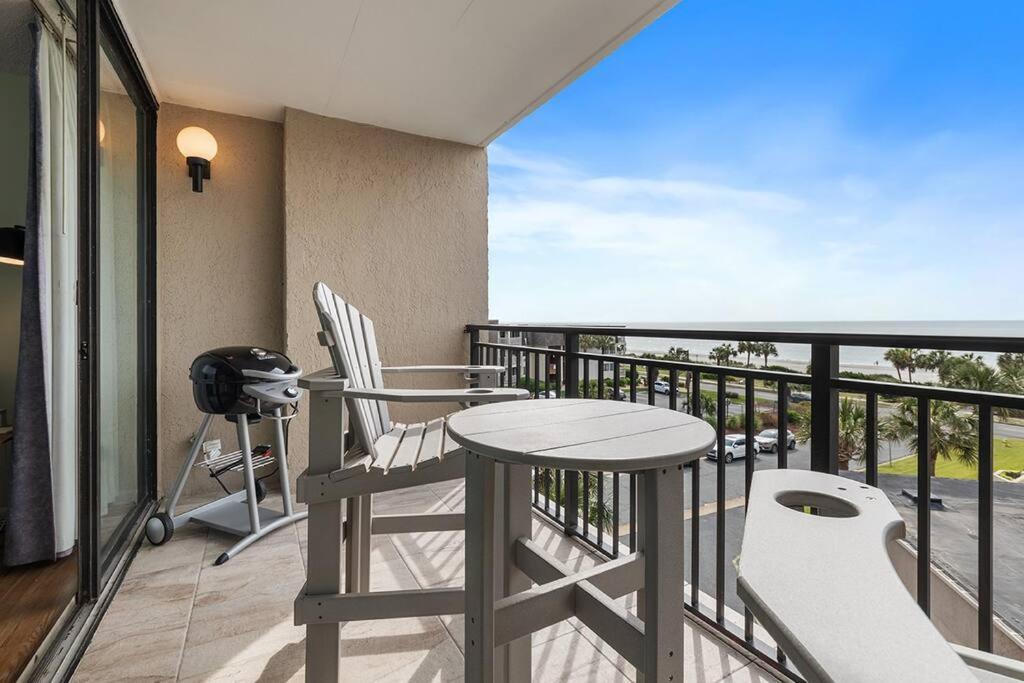 Cabana Palms - Oceanfront Renovated King Bed Sauna Myrtle Beach Exteriör bild