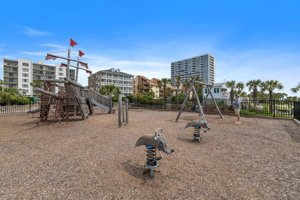 Cabana Palms - Oceanfront Renovated King Bed Sauna Myrtle Beach Exteriör bild